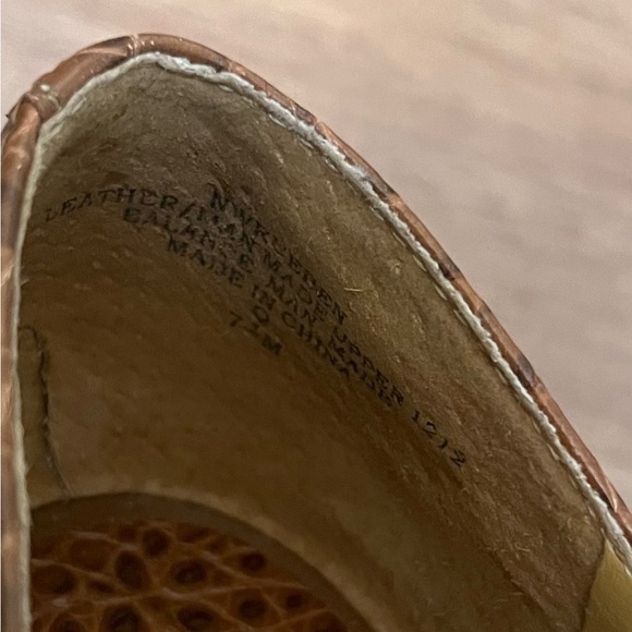 Nine West leather flats, size 7 1/2 - Picture 4 of 6